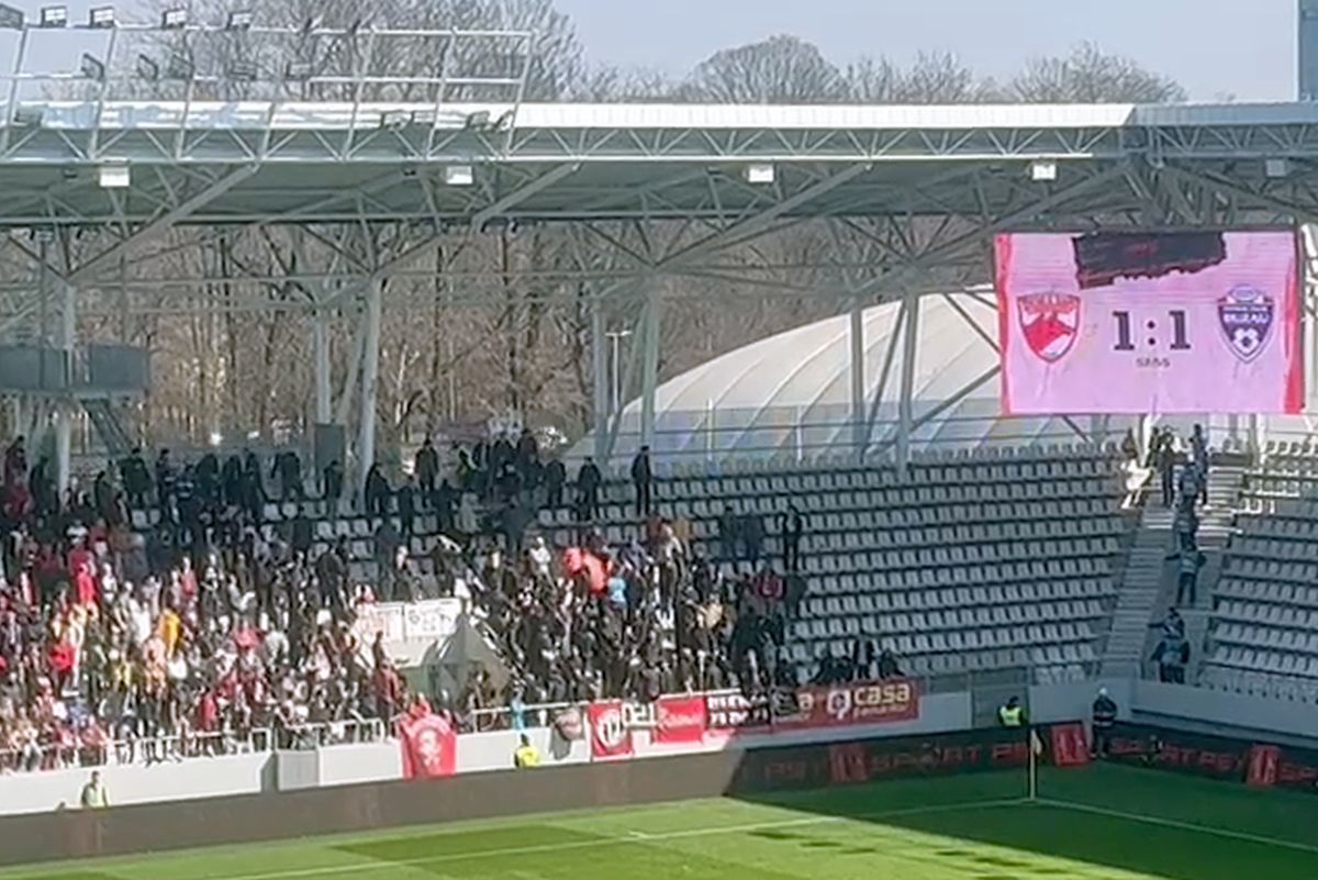 Ce rău a ajuns Dinamo! Moment stânjenitor cu Gloria Buzău: „Ținând cont de situația materială...”