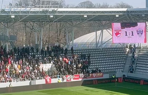 Ce rău a ajuns Dinamo! Moment stânjenitor cu Gloria Buzău: „Ținând cont de situația materială...”