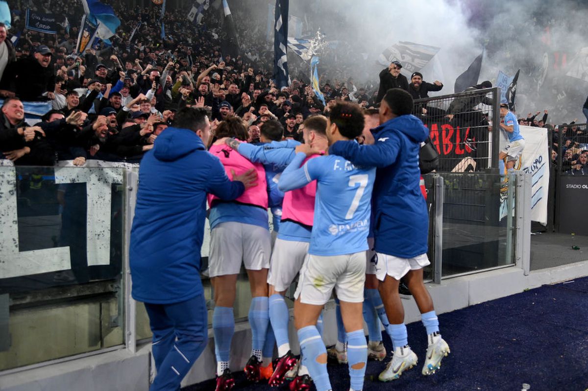 Lazio a sărbătorit în stil mare victoria cu AS Roma: Ștefan Radu, în centrul euforiei