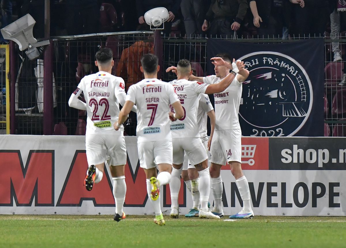 Runda Farului » CFR Cluj și Rapid s-au neutralizat în Gruia, la capătul unui meci memorabil. Hagi profită și se distanțează: clasamentul