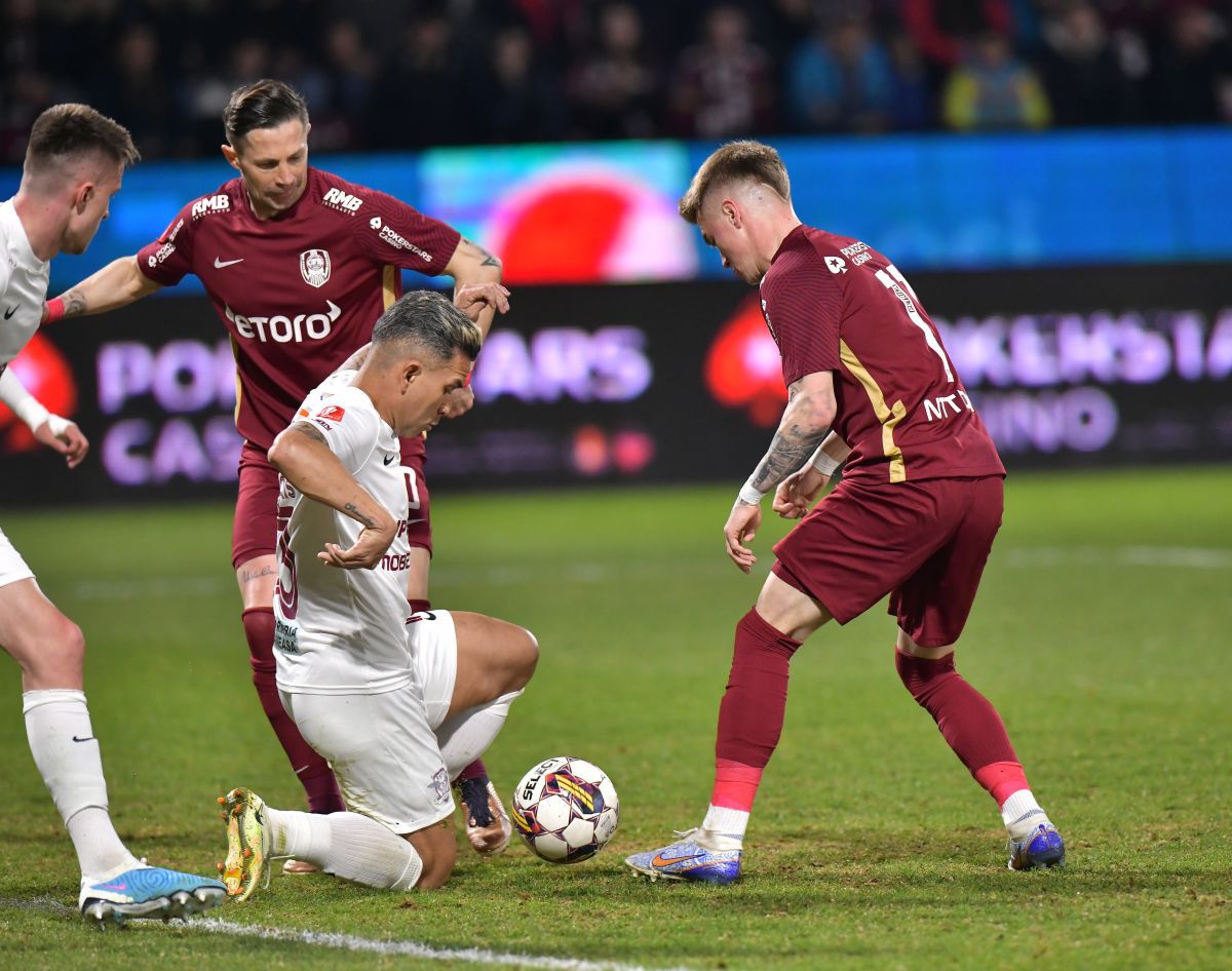 CFR Cluj - Rapid, derby „feroviar” în play-off, 19 martie 2023