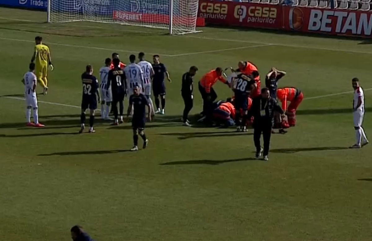 A fost faultat brutal în acest play-off de Liga 2 și descrie faza: „Eram pe altă planetă”