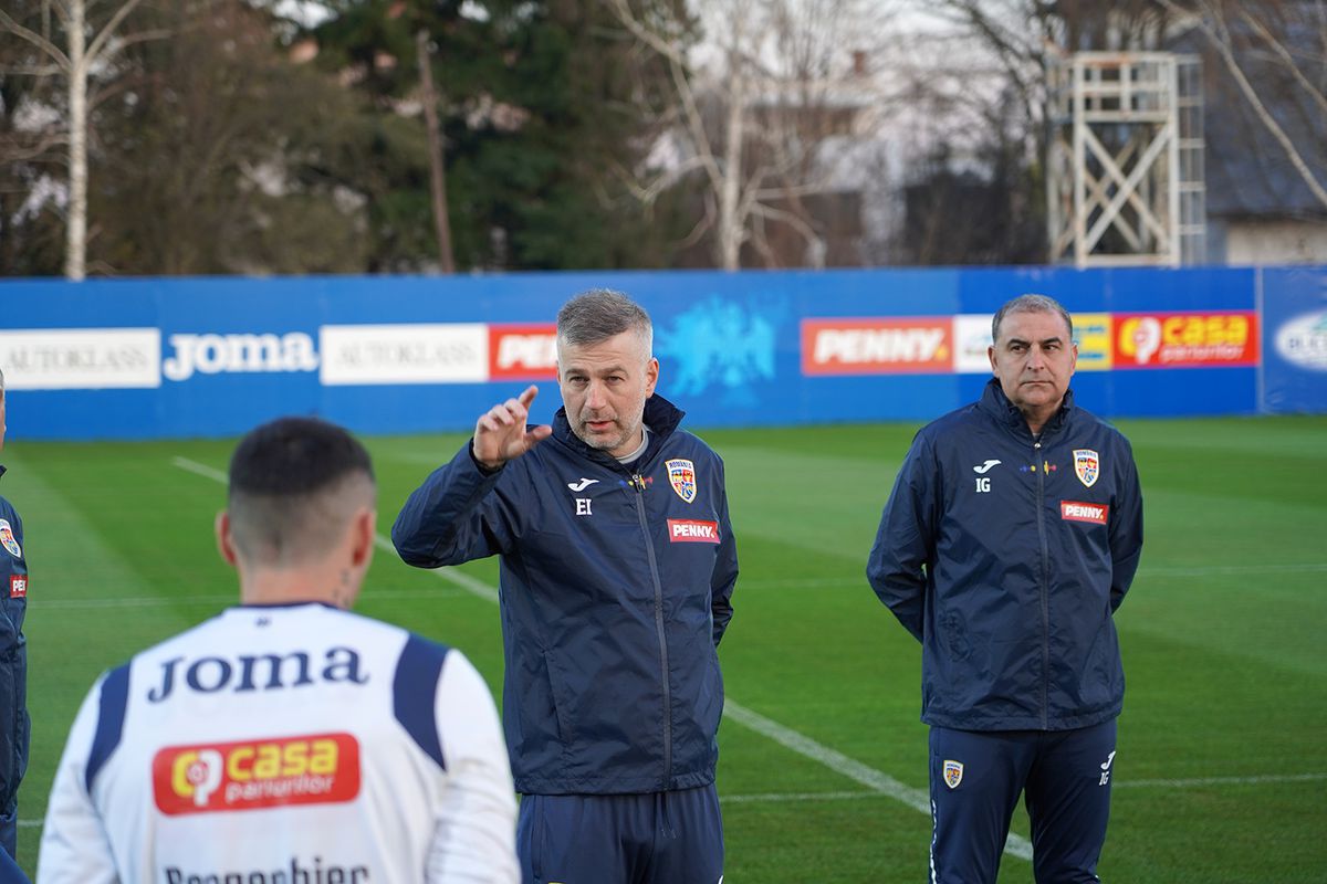 Primul antrenament al „tricolorilor” din campania pentru Euro 2024 » Membru nou în staff-ul lui Edi Iordănescu