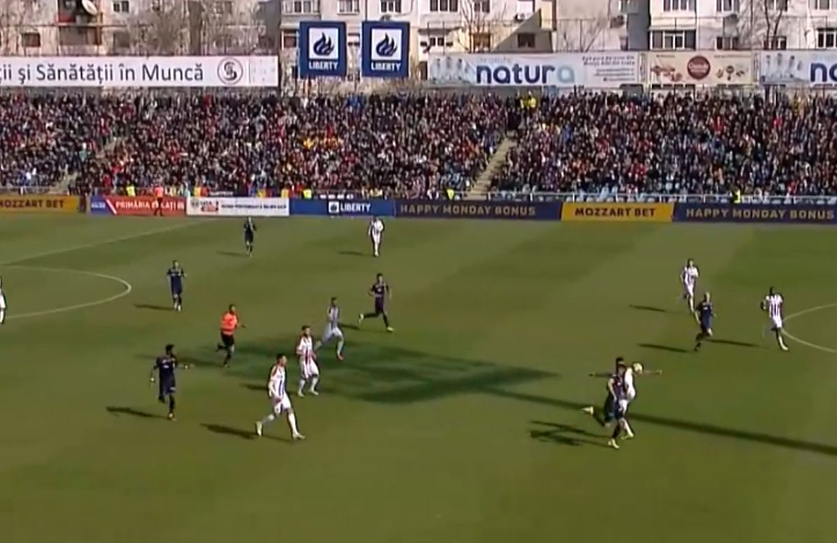 A fost faultat brutal în acest play-off de Liga 2 și descrie faza: „Eram pe altă planetă”