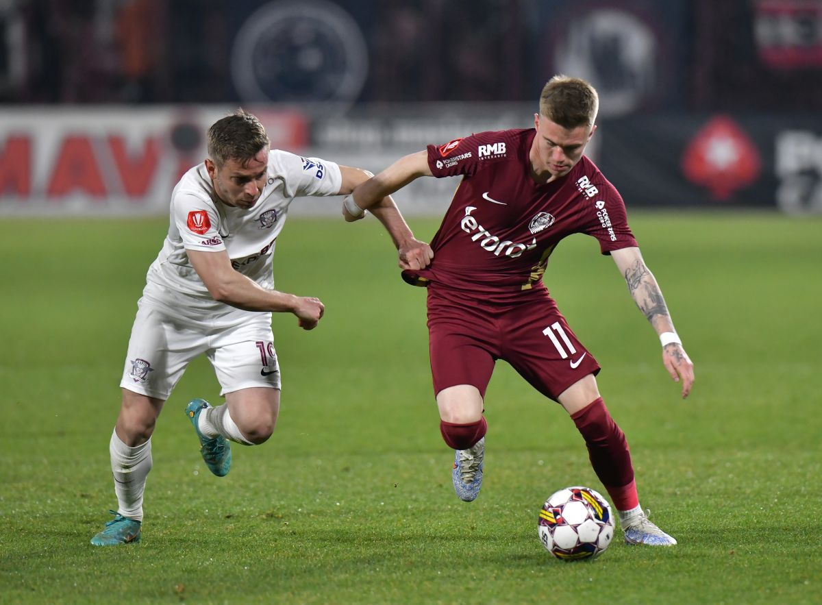CFR Cluj - Rapid, derby „feroviar” în play-off, 19 martie 2023