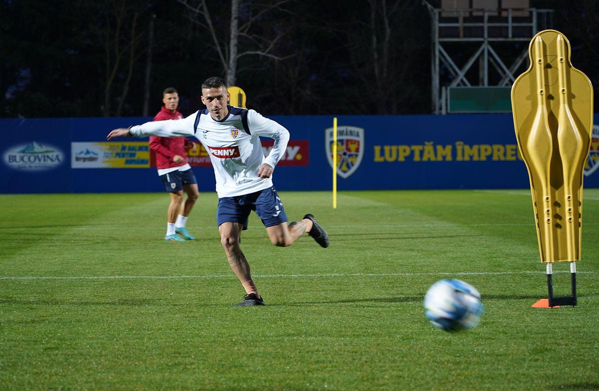Primul antrenament al „tricolorilor” din campania pentru Euro 2024 » Membru nou în staff-ul lui Edi Iordănescu
