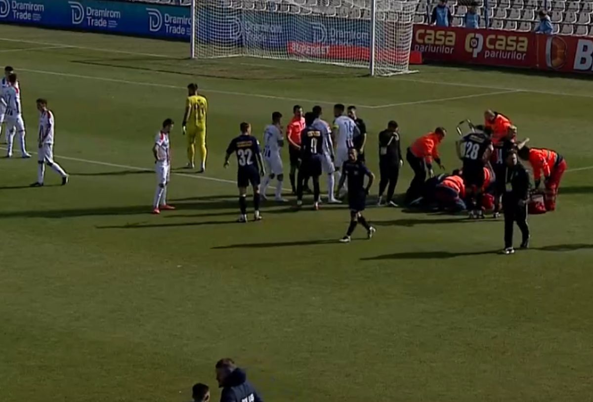 A fost faultat brutal în acest play-off de Liga 2 și descrie faza: „Eram pe altă planetă”