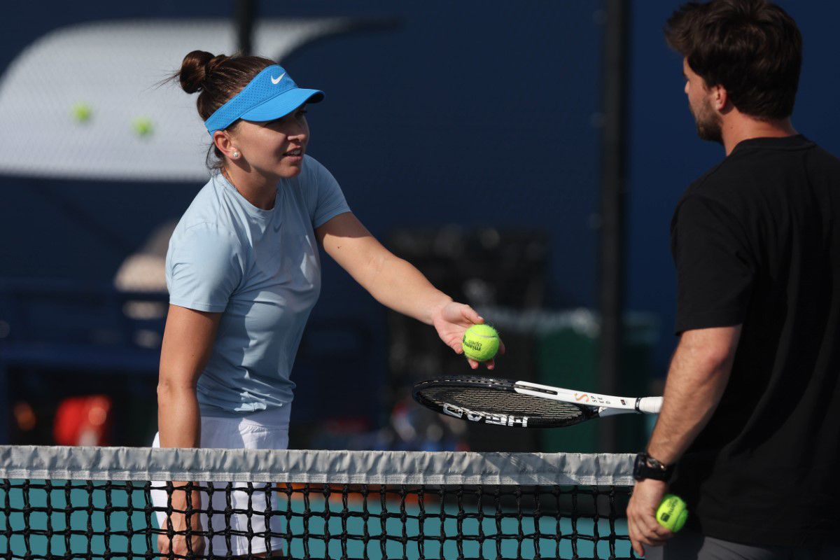 Darren Cahill a supervizat-o pe Simona Halep la Miami