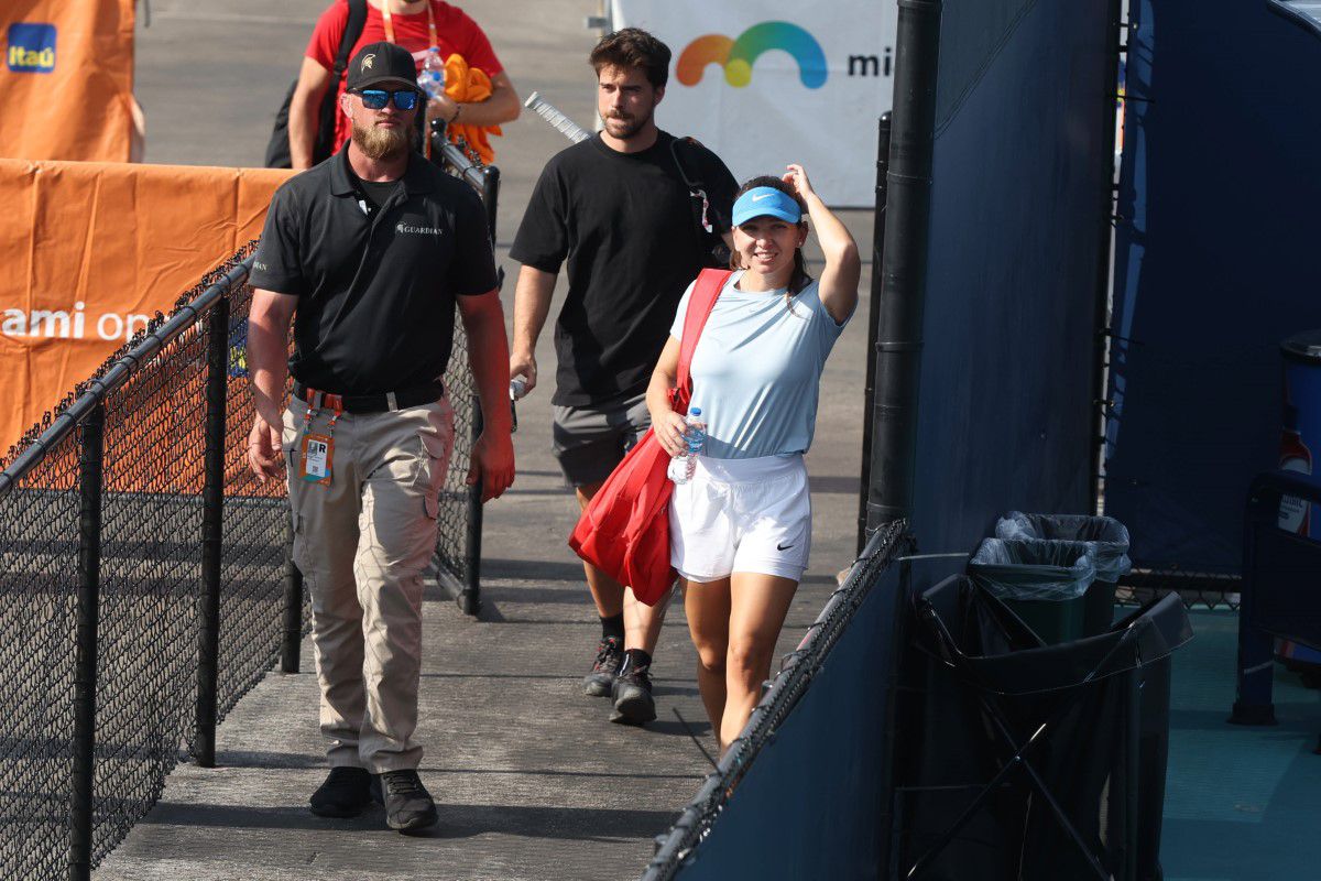 Darren Cahill a supervizat-o pe Simona Halep la Miami