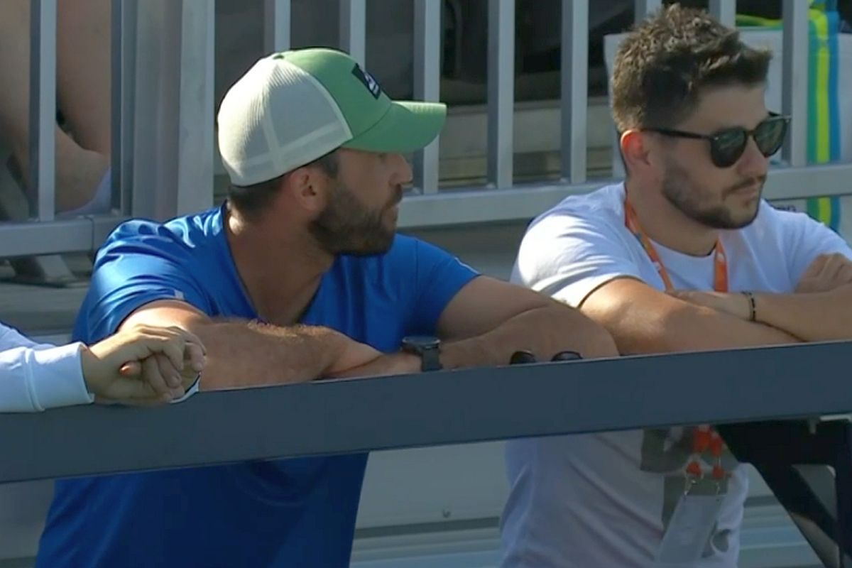 Cine a fost filmat în loja Simonei Halep la meciul cu Paula Badosa