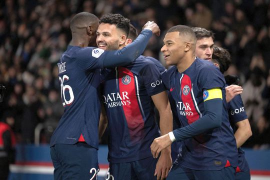 Gonçalo Ramos (centru) la PSG (foto: Imago)