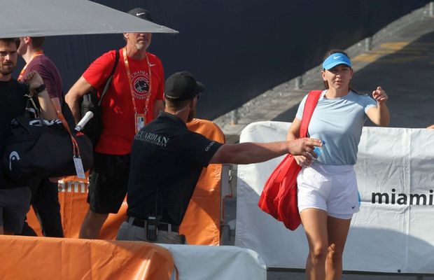 Echipa reunită! Darren Cahill a supervizat antrenamentul Simonei Halep la WTA Miami Open