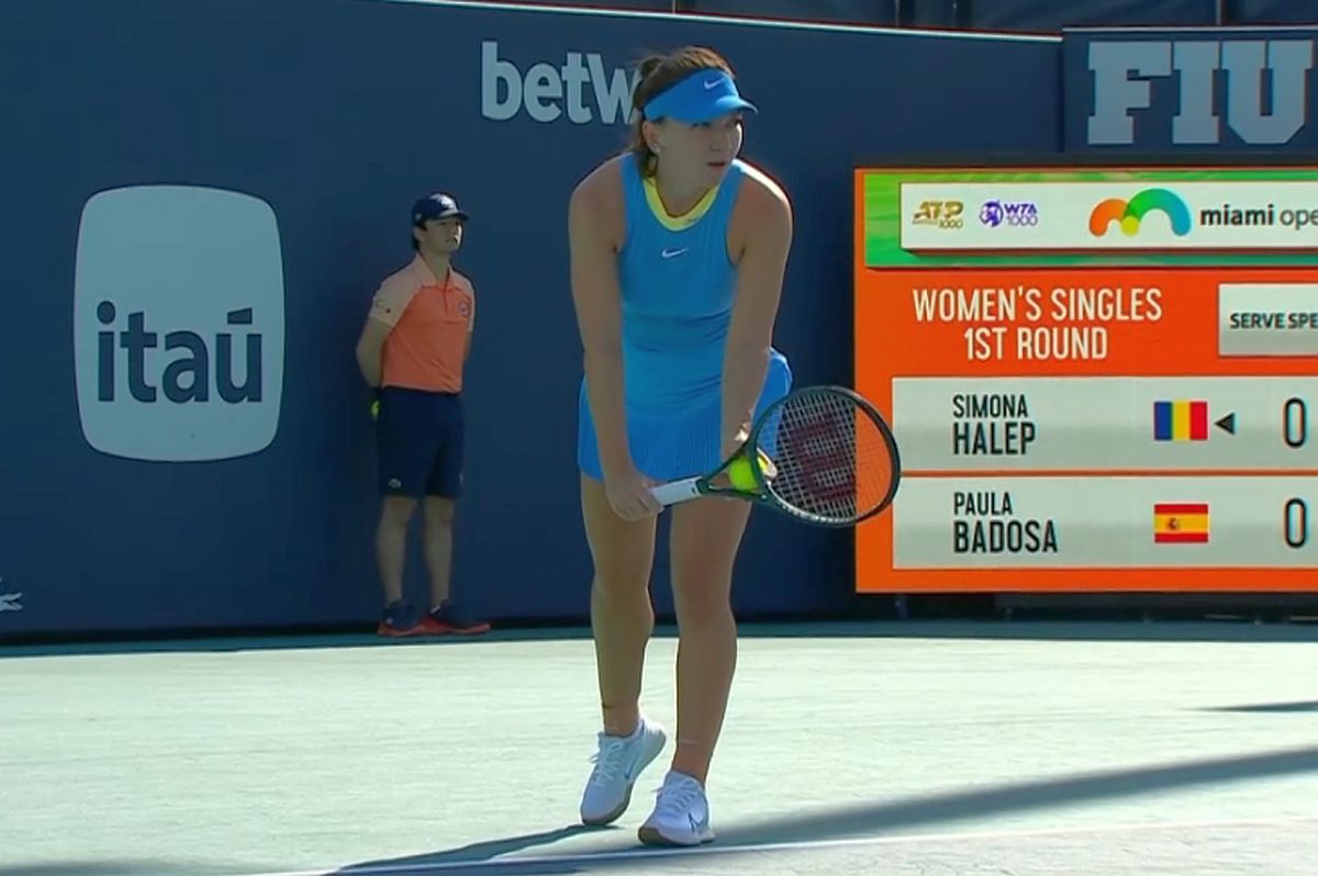 Simona Halep – Paula Badosa, în turul 1 la Miami Open