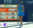 Ca-n vremurile bune! Punctul cu care Simona Halep a închis setul 1 al meciului cu Paula Badosa