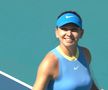 Simona Halep a câștigat primul set al meciului cu Paula Badosa, foto: captură de ecran Twitter
