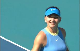 Ca-n vremurile bune! Punctul cu care Simona Halep a închis setul 1 al meciului cu Paula Badosa