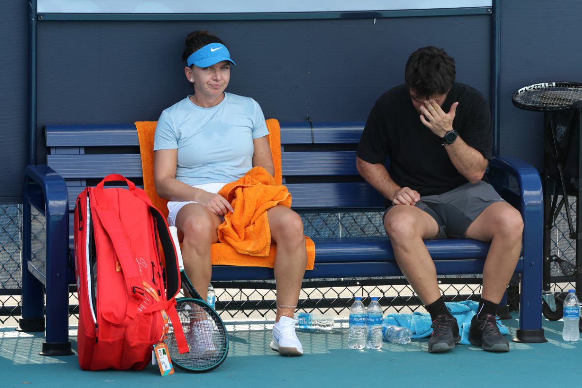 Darren Cahill a supervizat-o pe Simona Halep la Miami