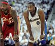 LeBron James și Gilbert Arenas în 2008 (foto: Imago)