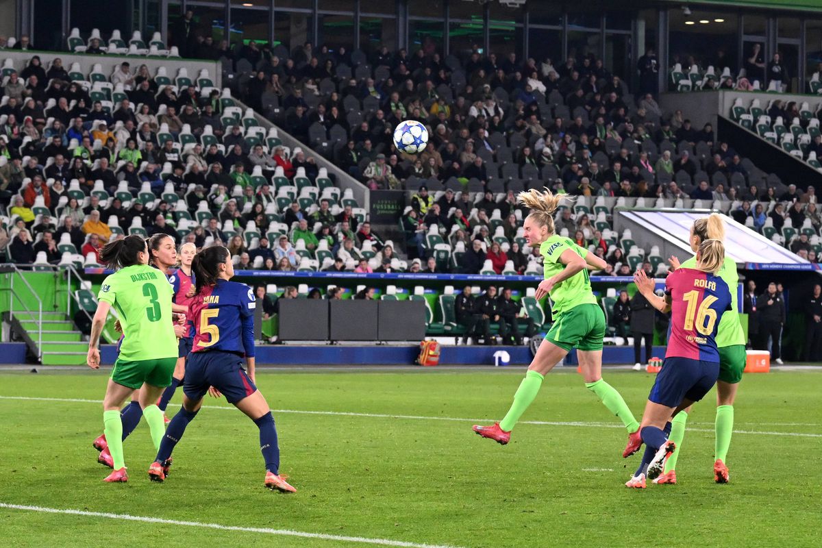 Barcelona, la un pas de semifinalele Champions League » Victorie clară cu Wolfsburg în sferturi