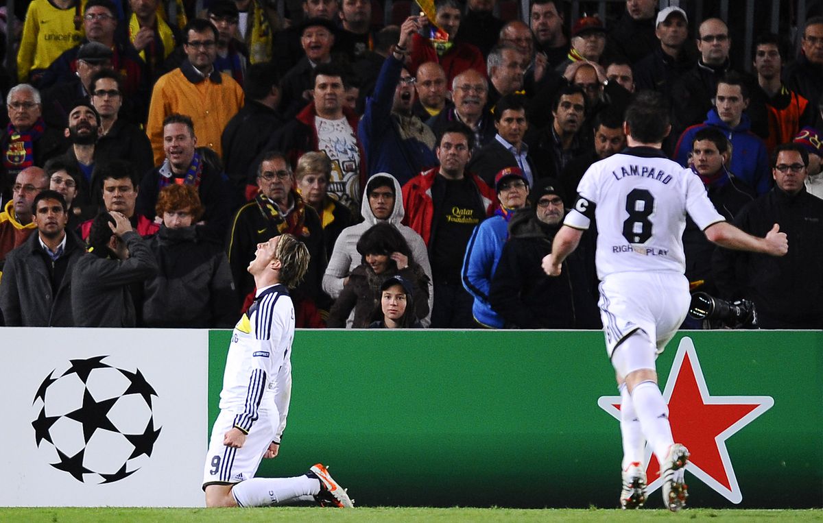 Golul lui Torres pe Camp Nou (Barcelona - Chelsea, 2012)
