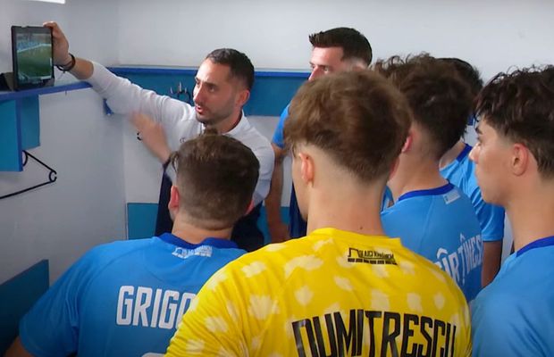O zi de meci la Progresul Spartac: eurogol și indicații pe tabletă! » GSP a intrat în vestiarul formației cu patron-antrenor