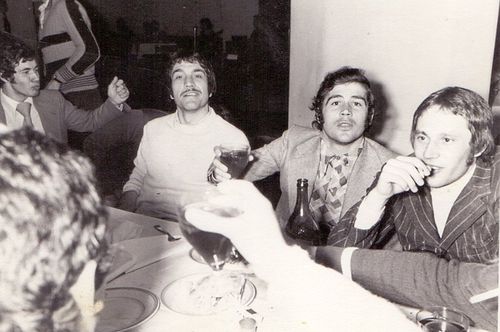 Vasile Simionaș, al doilea de la stânga la dreapta/ foto: Ziarul de Iași