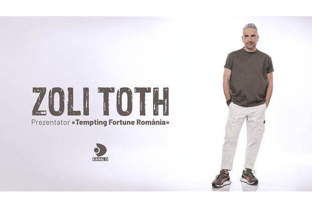 Zoli Toth face pasul de la muzica de avangardă la provocarea supremă în televiziune: va prezenta "Tempting Fortune", la Kanal D