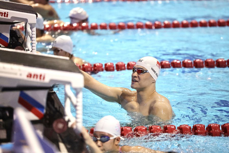 Sun Yang la Campioantele Naționale de vară în 2024 FOTO Imago Images Pan Zhanle a spus pas unei competiții importante din China » Următoarea întrecere are loc în luna mai