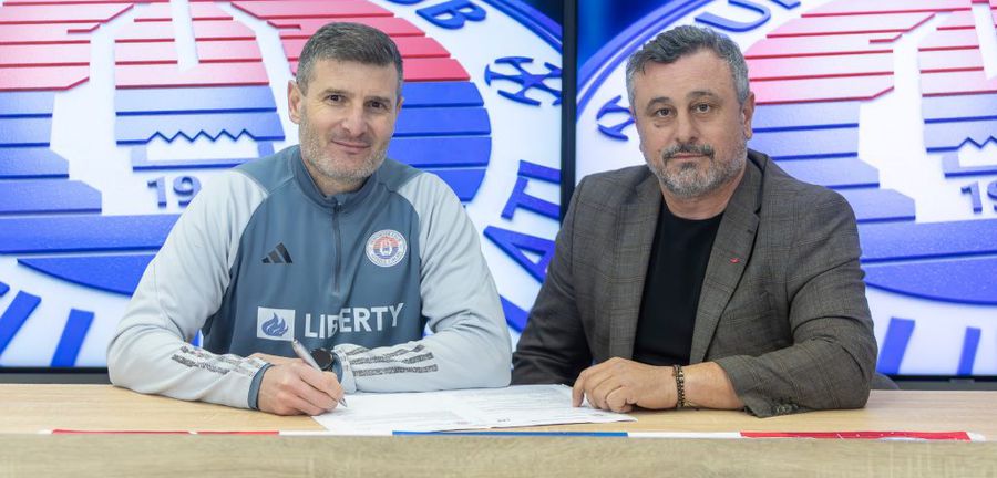 Laszlo Balint, prezentat la Oțelul Galați, foto: ascotelul.ro Oțelul Galați a bătut palma cu noul antrenor! Contract până în 2026: „Nu avem mult timp”