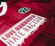 Hannover 96 a lansat un tricou roșu antirasism într-o ediție specială produsă de Macron