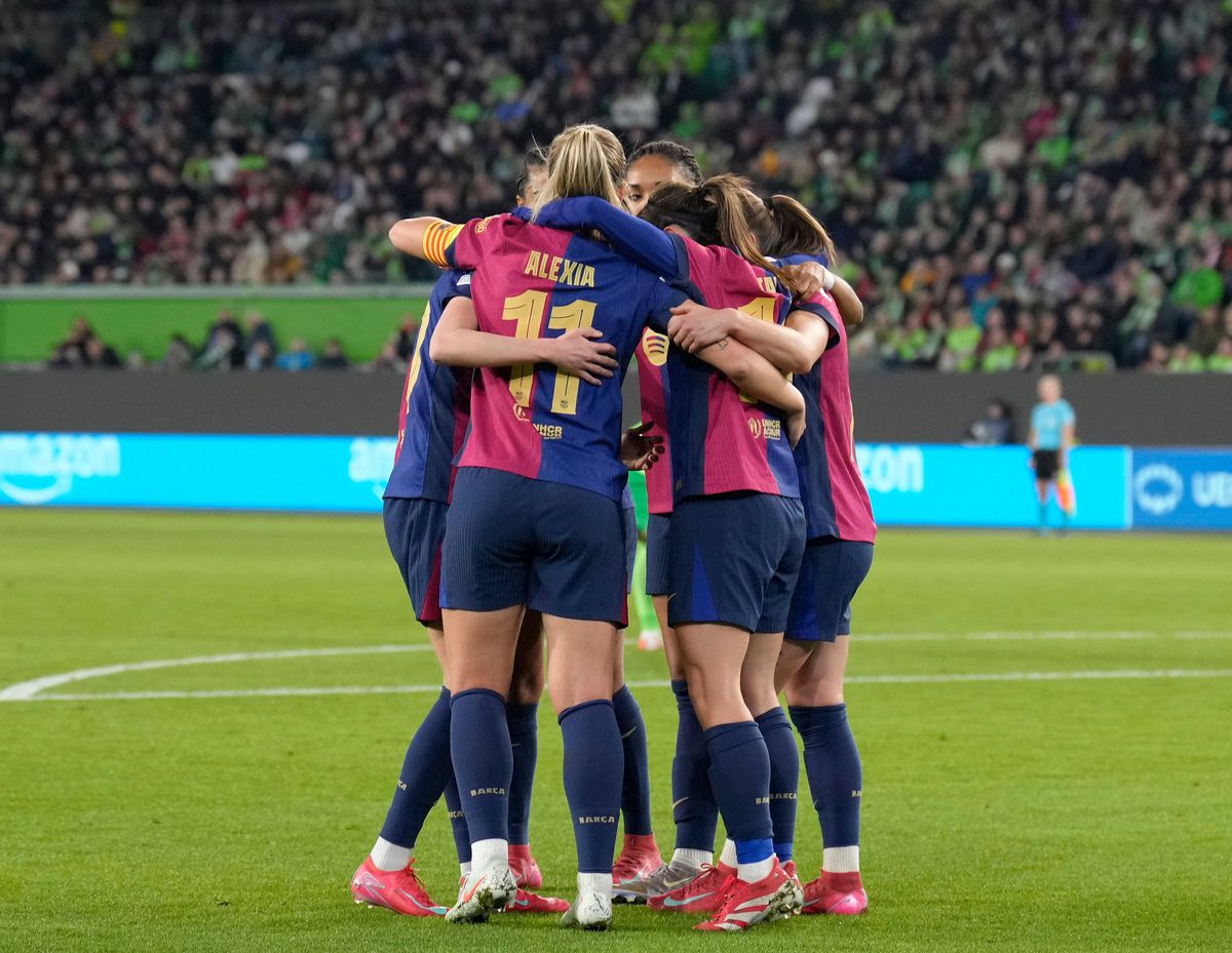 Barcelona, la un pas de semifinalele Champions League » Victorie clară cu Wolfsburg în sferturi