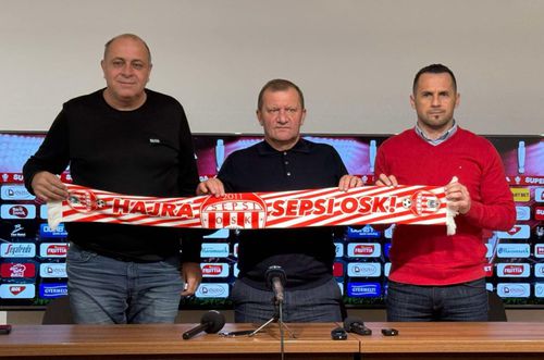 Dorinel Munteanu, prezentat la Sepsi/ foto: Facebook @Sepsi