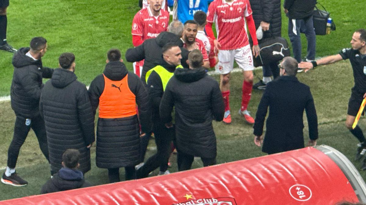 Final de primă repriză „nebun” în Dinamo - Craiova » Cele 3 momente care au „dinamitat” derby-ul