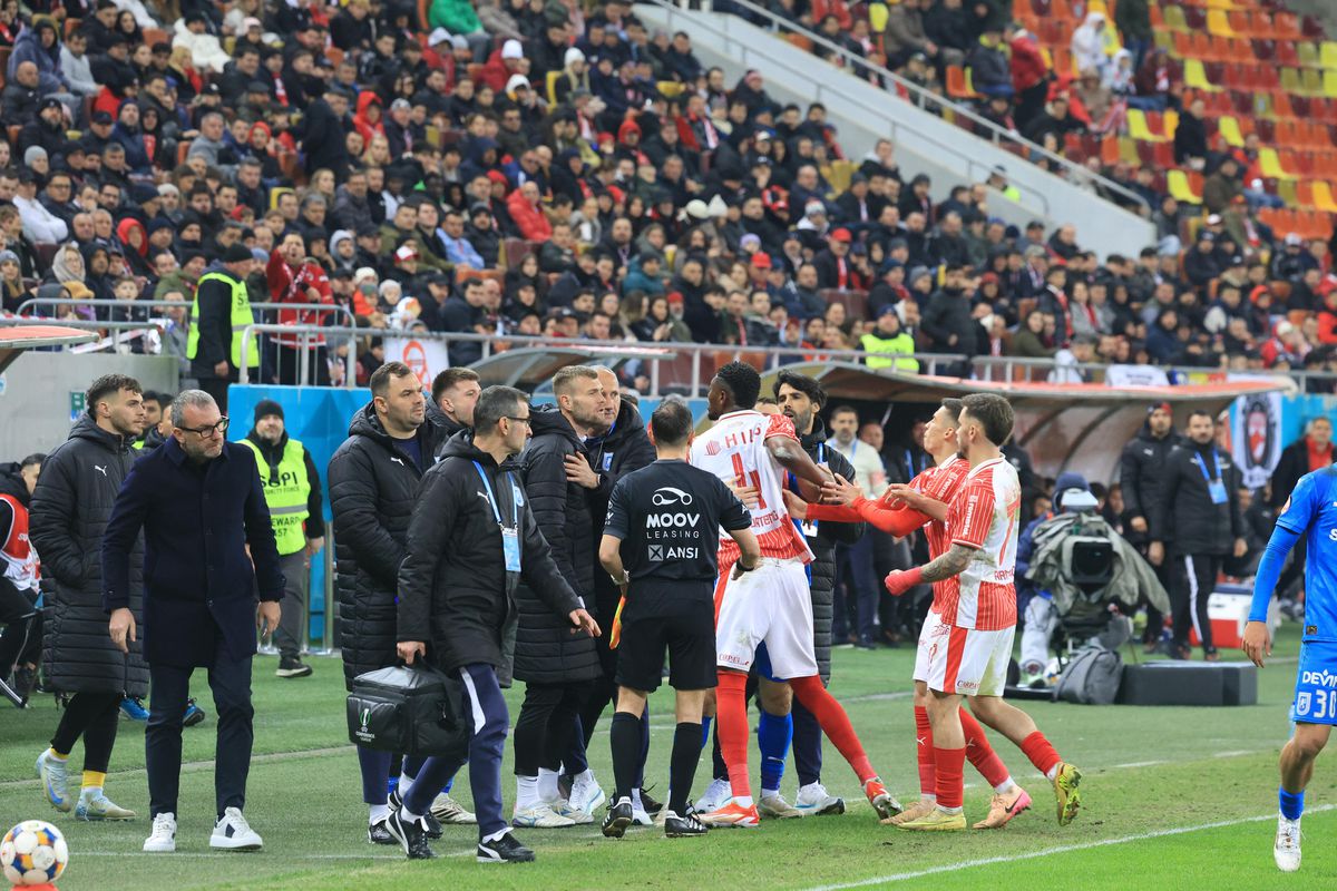 Scandal în Dinamo - Craiova, 19 martie