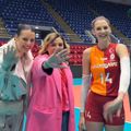 Alexia Căruțașu (22 de ani) a contribuit pe deplin la succesul lui Galatasaray în dubla manșă disputată cu CSO Voluntari, în semifinalele Cupei CEV.
