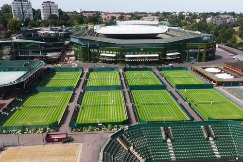 Complexul All England Club, care găzduiește turneul de la Wimbledon Foto: Imago Images