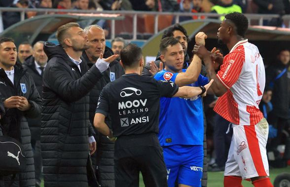 Final de primă repriză „nebun” în Dinamo - Craiova » Cele 3 momente care au „dinamitat” derby-ul