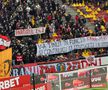 Banner Dinamo - „Partidul frf / V-a ținut în funcții fără performanță / Și continuați să conduceți un fotbal fără speranță”