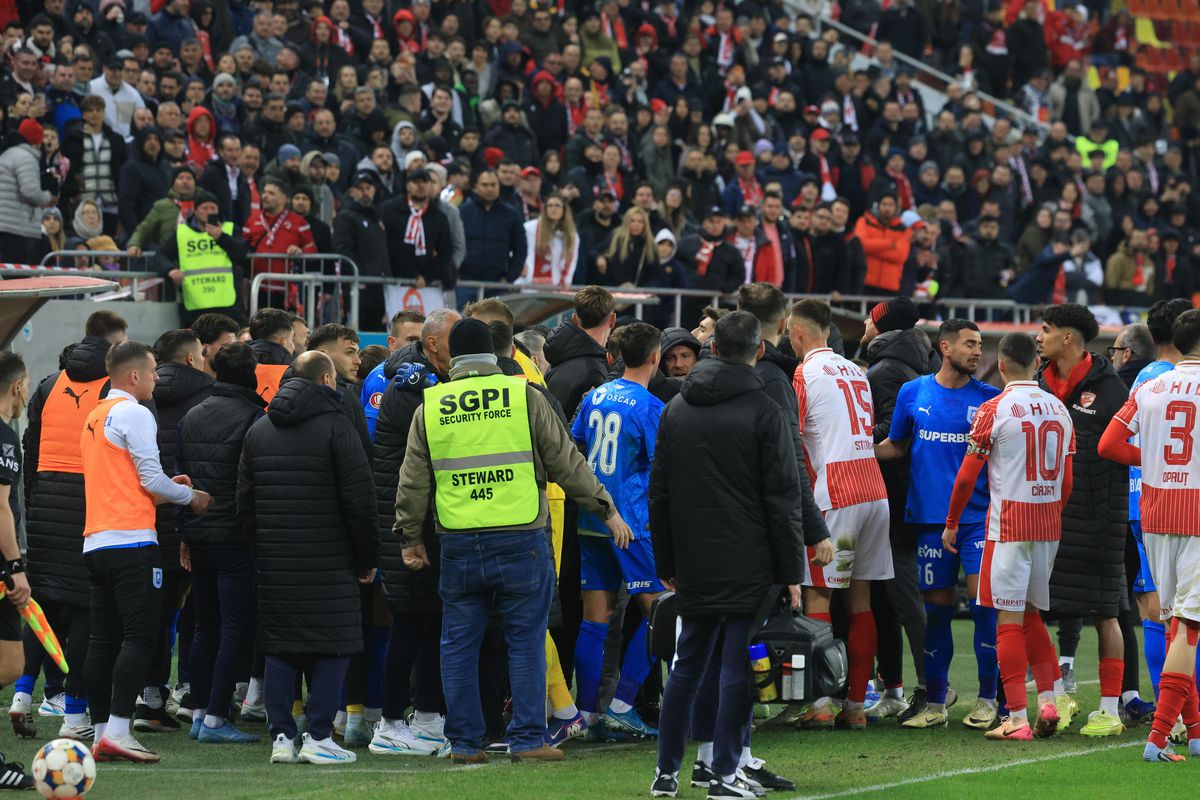 Scandal în Dinamo - Craiova, 19 martie