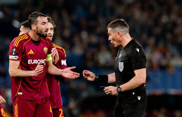 Pe cine înfruntă Ionuț Radu în „sferturile” Europa League + Istvan Kovacs a arbitrat marea surpriză a serii din „optimi”