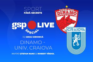 Dinamo - Universitatea Craiova deschide etapa #2 din play-off » Comentăm la GSP Live Special cu Ștefan Nanu și Robert Vîrdol
