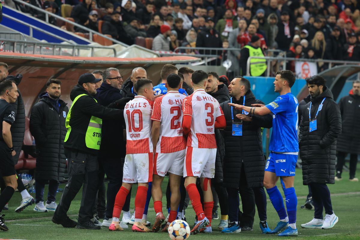 Scandal în Dinamo - Craiova, 19 martie