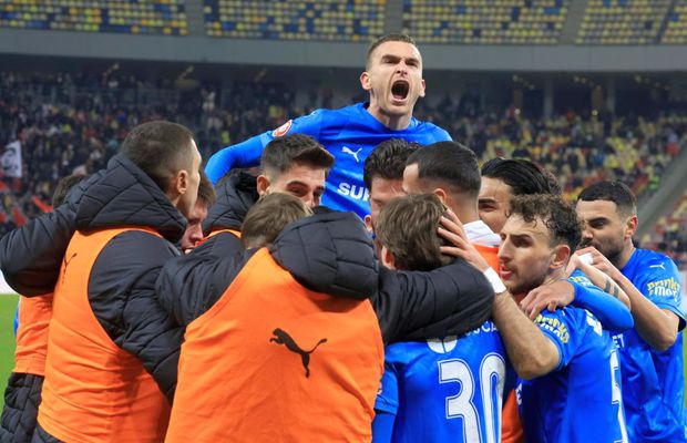 Toți o bat pe Dinamo! Universitatea Craiova revine pe primul loc, deși a jucat o repriză în inferioritate pe Arenă!