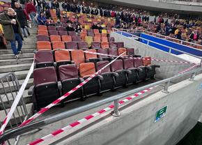 Măsuri speciale la Dinamo - Craiova! Sector „sigilat” la tribuna 0