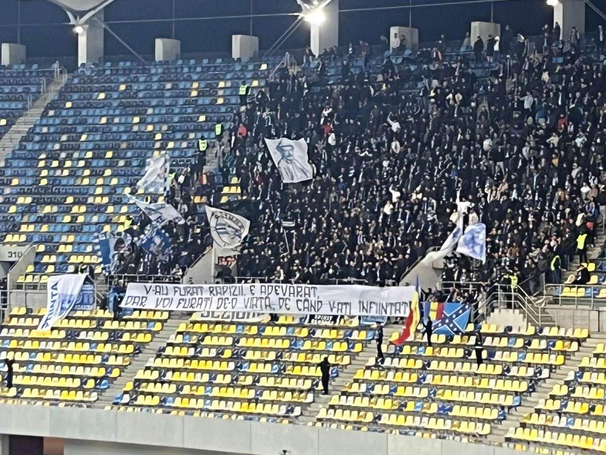 Duelul galeriilor la Dinamo - Craiova