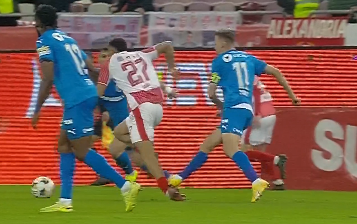 Prostia comisă de Nicușor Bancu în prelungirile reprizei! Horațiu Feșnic i-a arătat direct cartonașul roșu