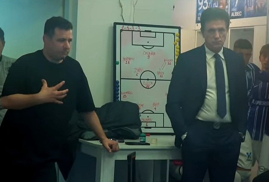 Gică Popescu, vizită în vestiarul lui Ianis Zicu: „Pentru mine nu se schimbă nimic”