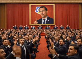 Oficialii clubului s-au folosit de AI pentru a-l parodia pe Răzvan Burleanu: comparația cu Nicolae Ceaușescu