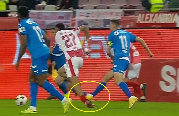 Prostia comisă de Nicușor Bancu în prelungirile reprizei! Horațiu Feșnic i-a arătat direct cartonașul roșu