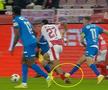 Nicușor Bancu, cartonaș roșu în Dinamo - Universitatea Craiova
